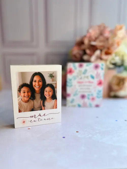 Arquivo de corte polaroide dia das mães