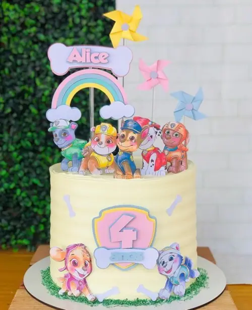 Arquivos de corte Topo patrulha canina arco iris