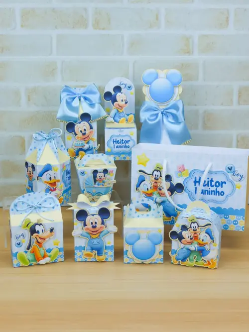 Arquivo de corte kit mickey baby