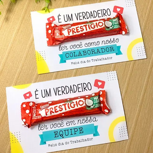 Arquivo de Corte Card Prestígio Dia do Trabalhador