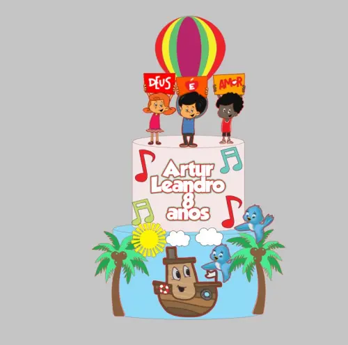 Arquivo de Corte Topo 3 Palavrinhas