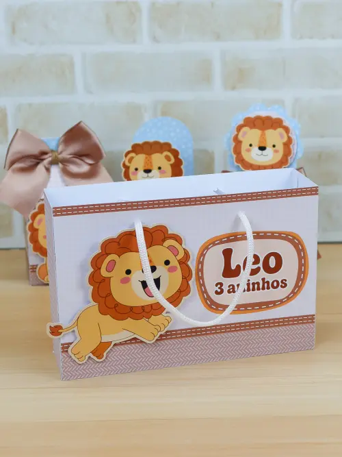Arquivo de Corte sacolinha leaozinho