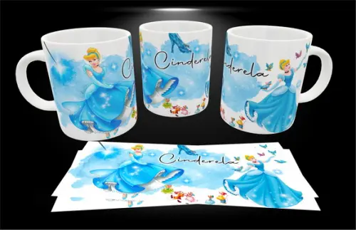 Arquivos Digital Arte Caneca Cinderela