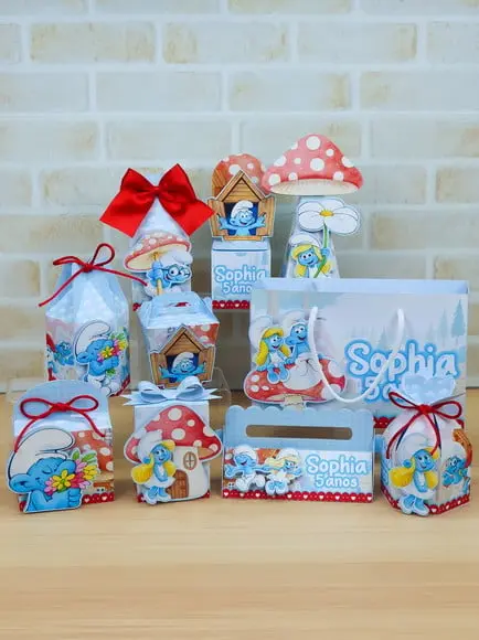 Arquivo de Corte Kit os Smurfs