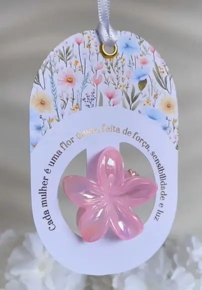 Arquivo de Corte Card Mini Piranha Flor Dia das Mulheres