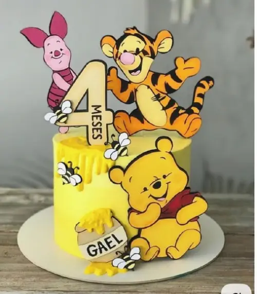 Arquivo de Corte Topo Ursinho Pooh