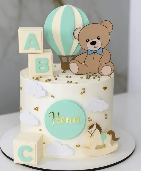 Aquivo de Corte Cha de Bebe Ursinhos Balão
