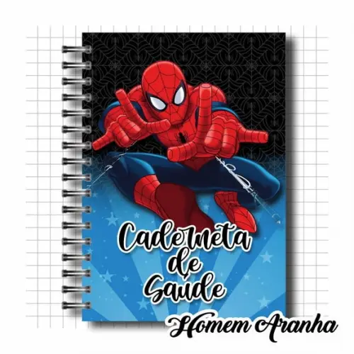 Aquivo Digital Caderneta da Saude Homem Aranha