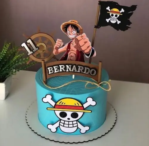 Arquivo de Corte Topo de Bolo One Piece