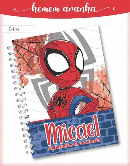 Aquivos Digitais Caderneta Homem Aranha *02
