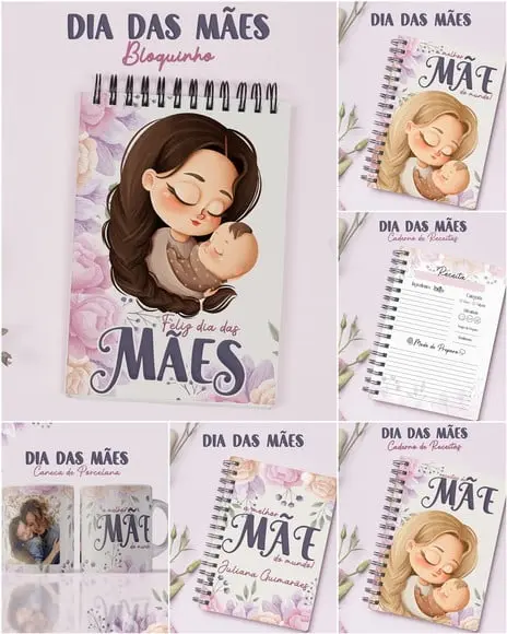 Arquivo Digital Caderno de Receita Dia das Maes