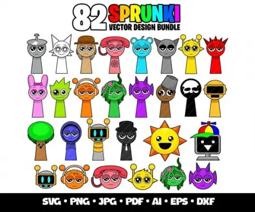 Arquivo Kit Digital Combo Sprunki