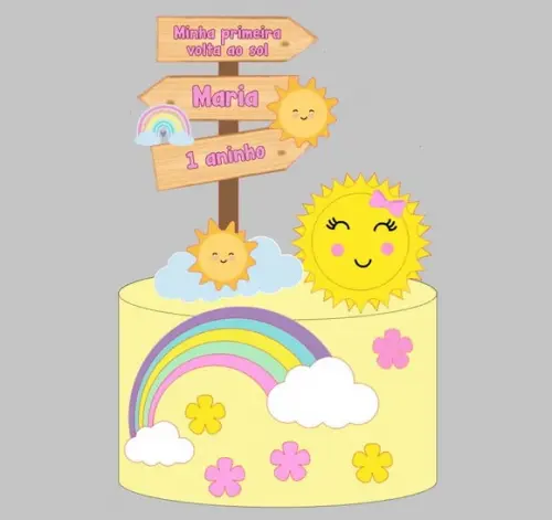 Arquivo de Corte Topo Volta ao Sol