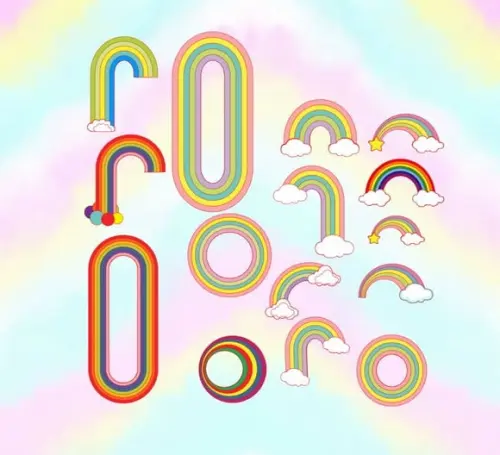 Arquivo de Corte Combo Arco Iris