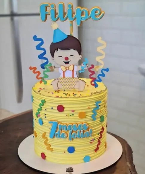 Arquivo de Corte Topo Bebe Palhaço Carnaval