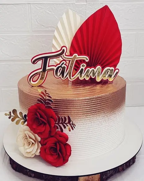 Arquivo de Corte Topo Flores e Folhas Plissadas 3d