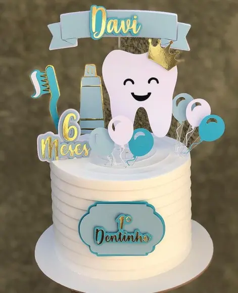 Arquivo de Corte Topos Meus Primeiros Dentinhos