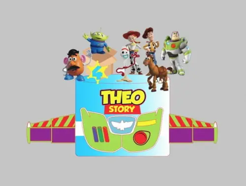 Arquivo de Corte Topo Toy Story Asas