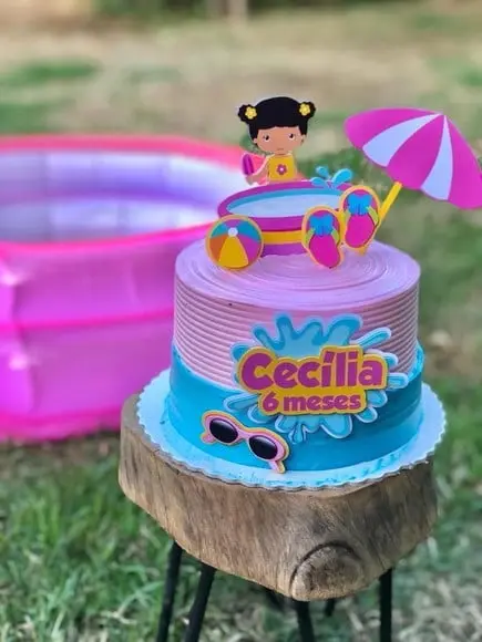 Arquivo de Corte Topo Pool Party Menina