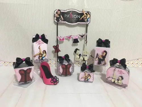 Arquivo de Corte Chá Lingerie