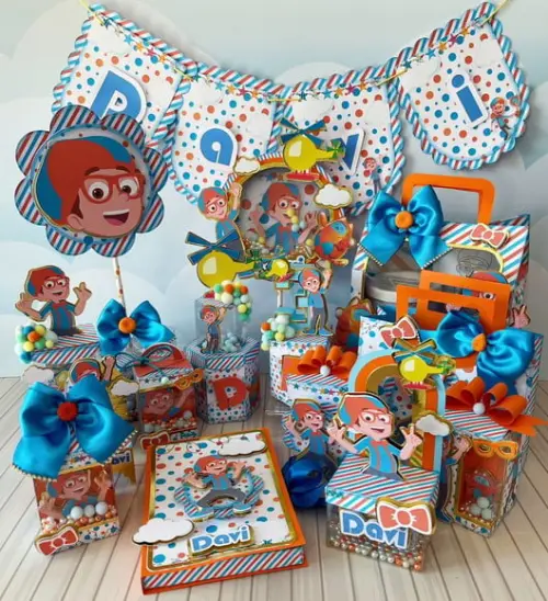 Arquivo de Corte Kit Blippi