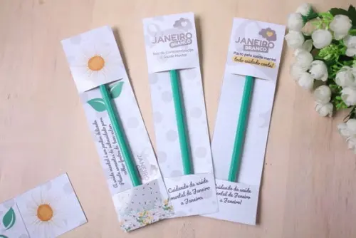 Arquivo de Corte Arte Lapis Janeiro Branco
