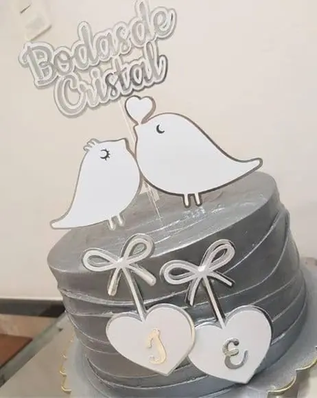 Arquivo de Corte Topo Bodas de Cristais