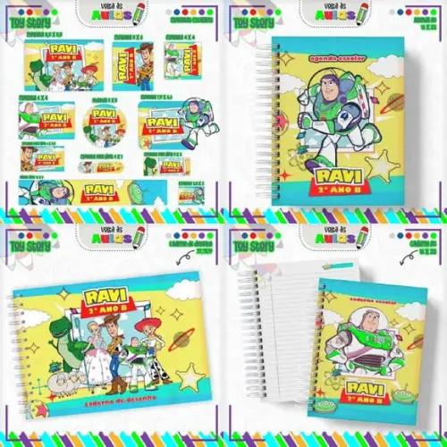 Aquivos Digitais Etiqueta Escolar Toy Store