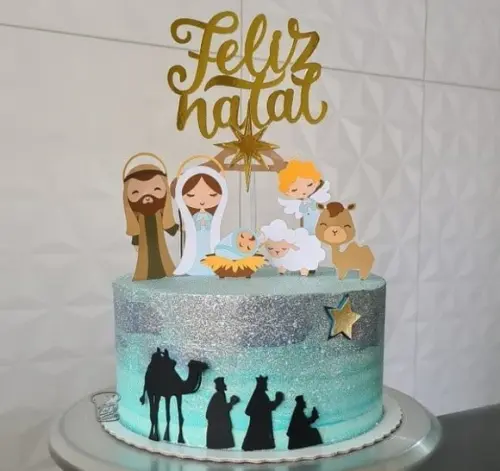 Arquivo de Corte Topo Presepio de Natal