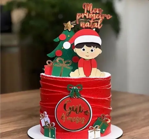 Arquivo de Corte Topo Meu Primeiro Natal