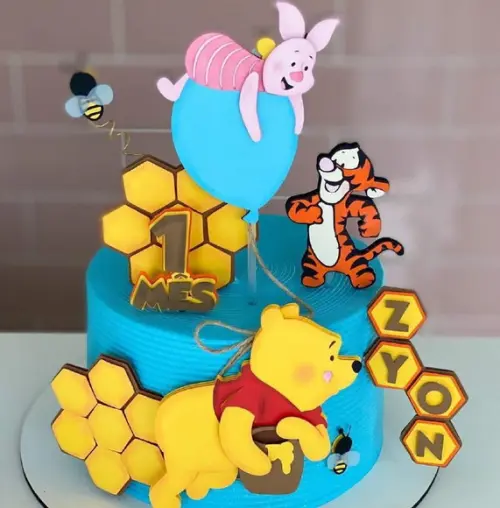 Arquivo de Corte Topo Ursinho Pooh