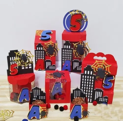 Arquivo de Corte Kit Homem Aranha