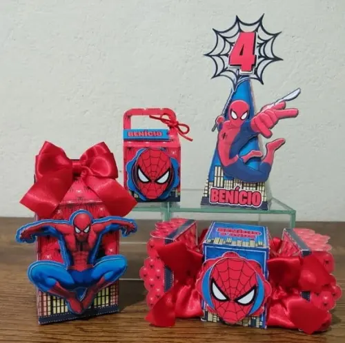 Arquivo de Corte Kit Homem Aranha