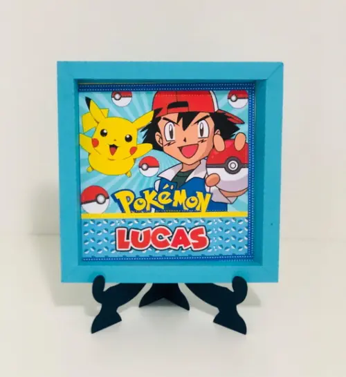 Arquivo de Corte Quadro Pokemom