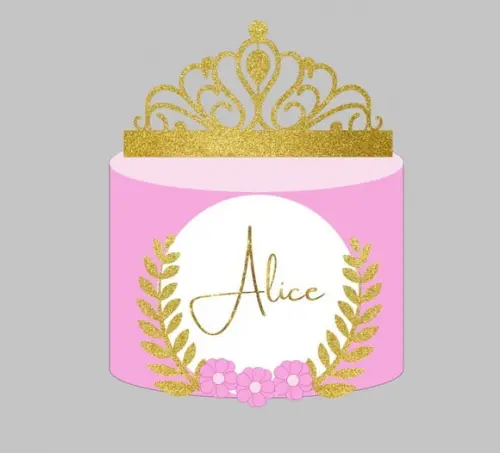 Arquivo de Corte Topo Coroa Princesa