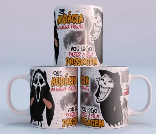 Aquivo Digital Sublimação Arte Caneca Amostradinho
