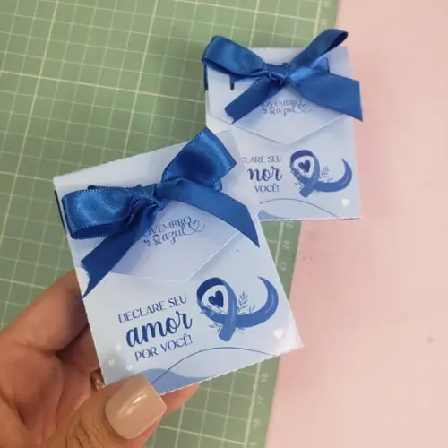Arquivo de Corte Saquinho Novembro Azul