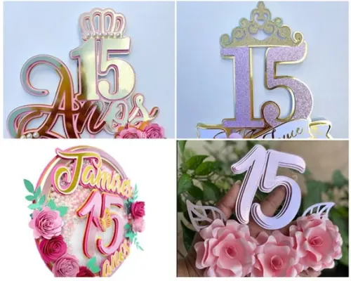 Arquivos de Corte Combo 15 Anos
