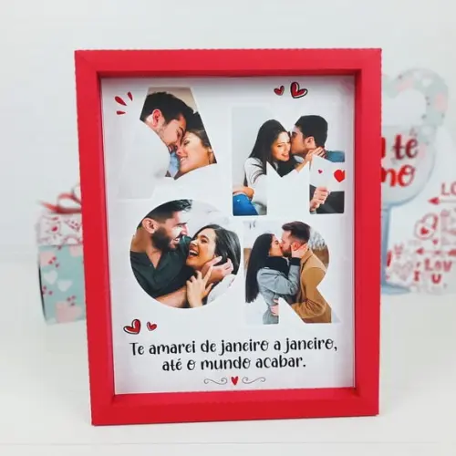 Arquivo de Corte Quadro Dia dos Namorados