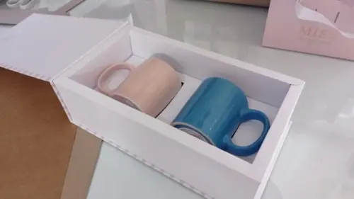 Arquivos de Corte Caixa Duas Canecas