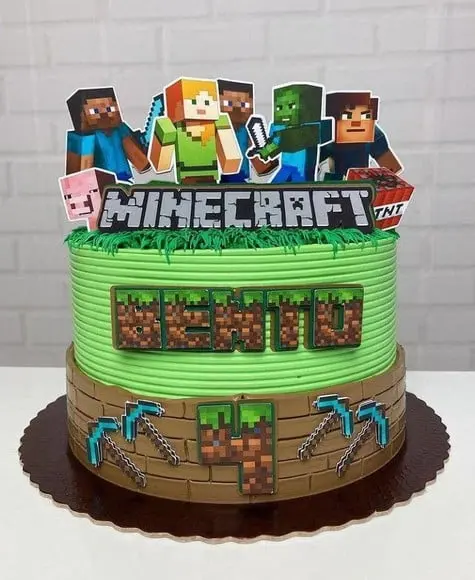 Arquivo de Corte Topo Minecraft