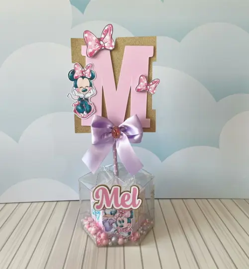 Aquivos de Corte Centro de Mesa Minnie