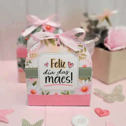 Arquivo de Corte Caixa Sabonete Dia das Mães