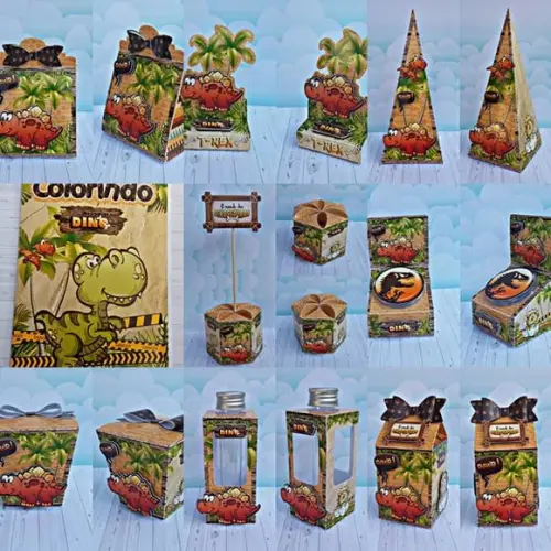 Arquivo de Corte Kit Dinossauros