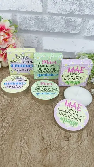 Arquivo de Corte Caixa para Latinha Dia das Mães