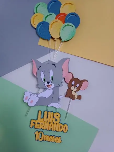 Arquivo de Corte Topo Tom e Jerry