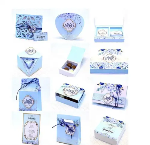 Arquivo de Corte Kit Casamento