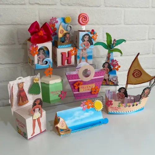 Arquivo de Corte Topo de Bolo Moana