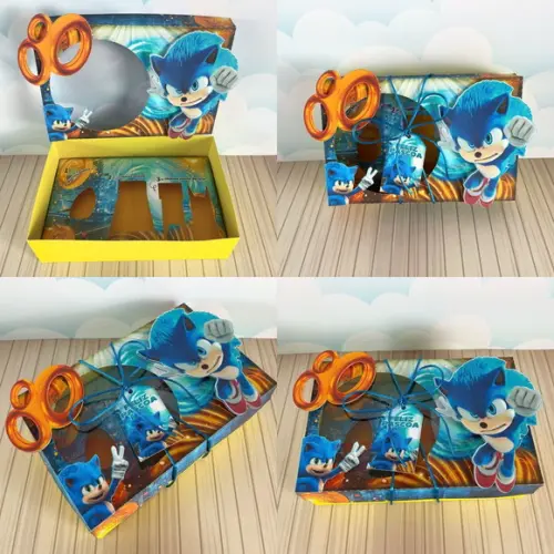 Arquivos de Corte Mini Confeiteiro Sonic