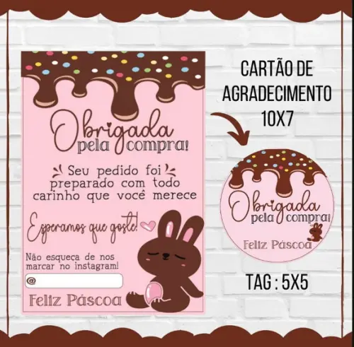 Arquivo de Digital Cartão Cliente Páscoa